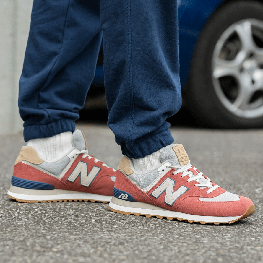 Giày New Balance 574 SR2 'Light Red' U574SR2 - Ảnh 2