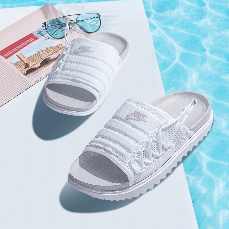 Dép Nike Wmns Asuna Slide 'Photon Dust' CW9707-001 - Ảnh 2