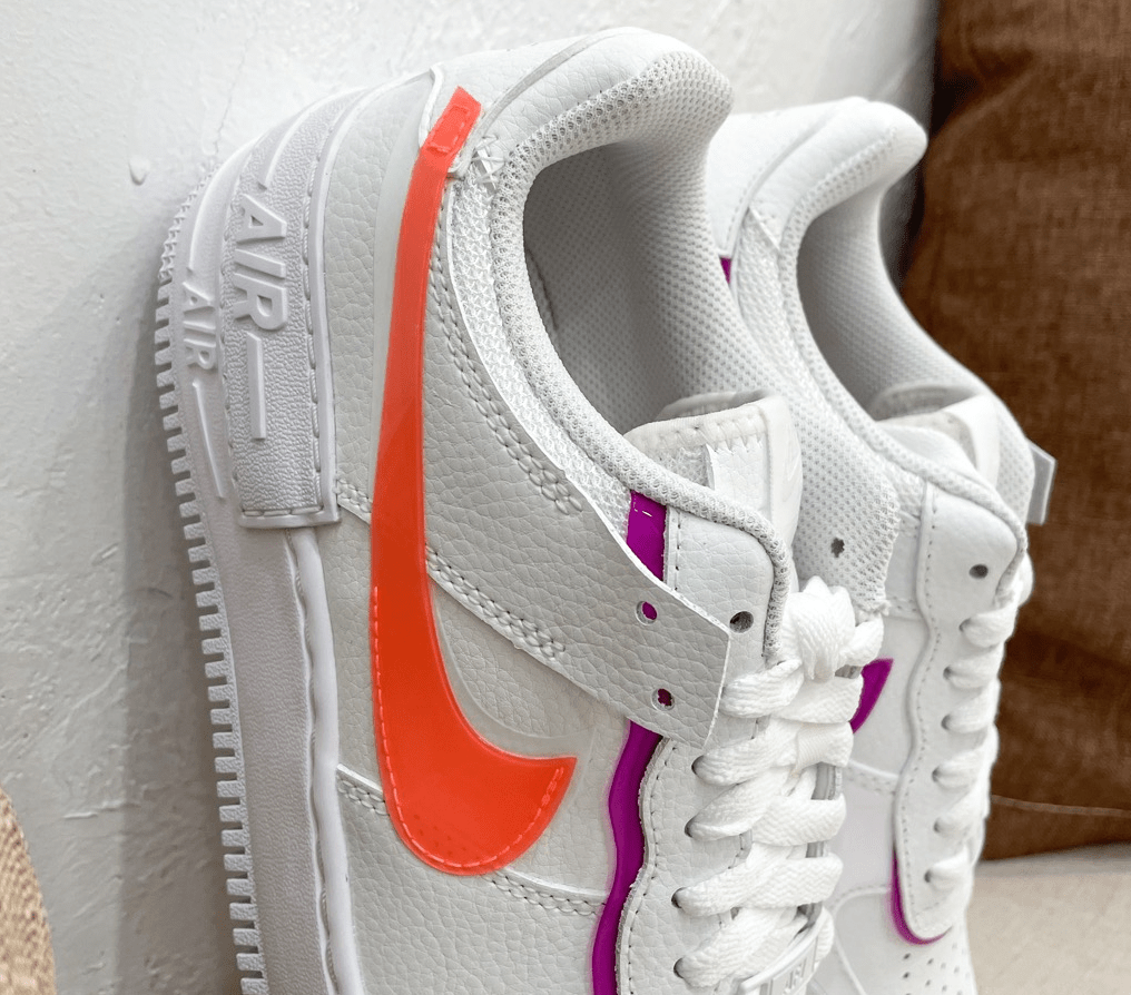 Giày Nike Air Force 1 Shadow Summit White Bright Mango DH3859-100 - Ảnh 5