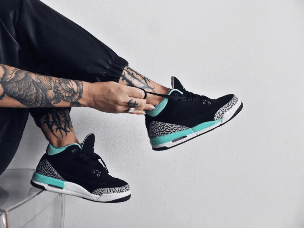 Giày Nike Air Jordan 3 Retro GG 'Black Mint' 441140-045 - Ảnh 7