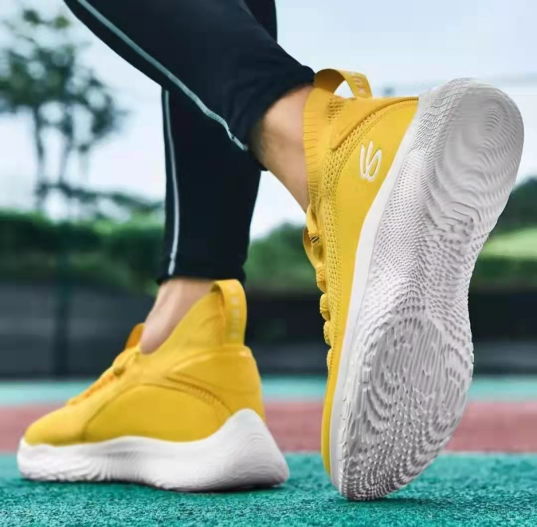 Giày Under Armour Curry 8 NM 'Yellow' 3024785-700 - Ảnh 5