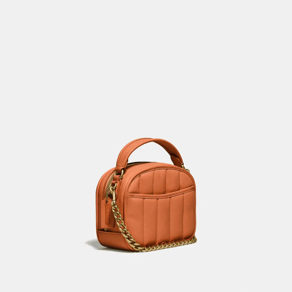 Túi Coach LunchBox Top Handle With Quilting C4678-B4SN7 - Ảnh 4