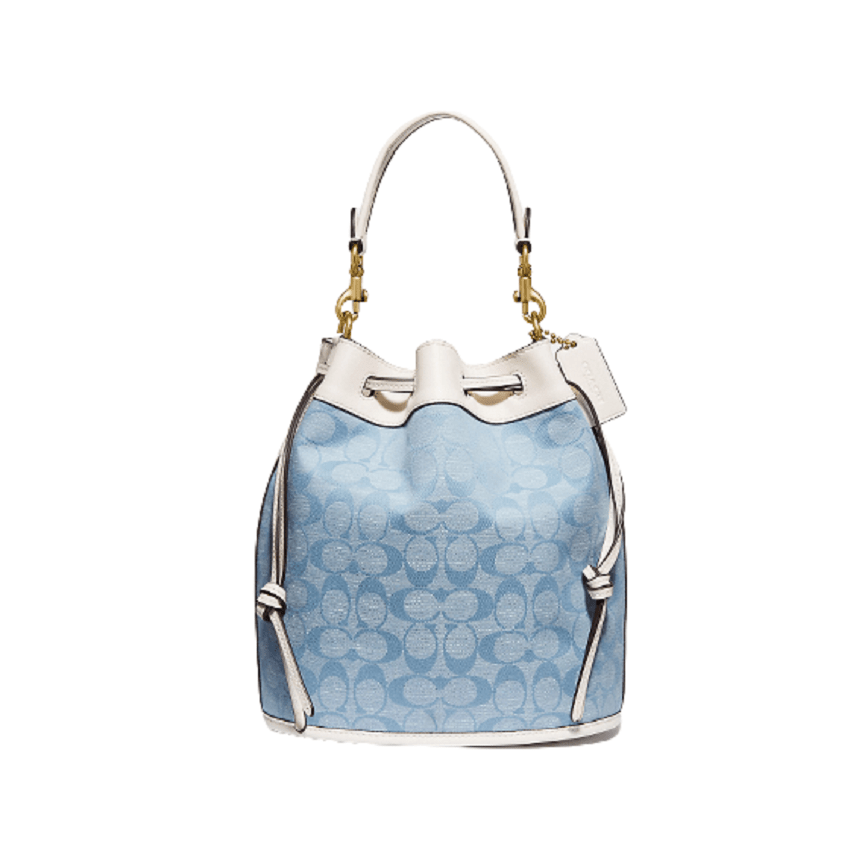Túi Coach Field Bucket Bag In Signature Chambray C4693 B4SUX