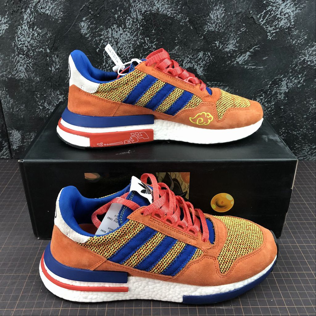 Giày Adidas Dragon Ball Z x ZX 500 RM 'Son Goku' D97046 - Ảnh 3