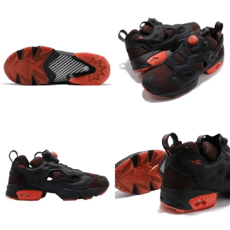 Giày Reebok Instapump Fury OG ‘Black Blood Orange’ DV6599 - Ảnh 5