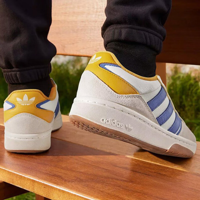 Giày Adidas Originals Courtic ‘Beige Blue’ ID6069 - Ảnh 2