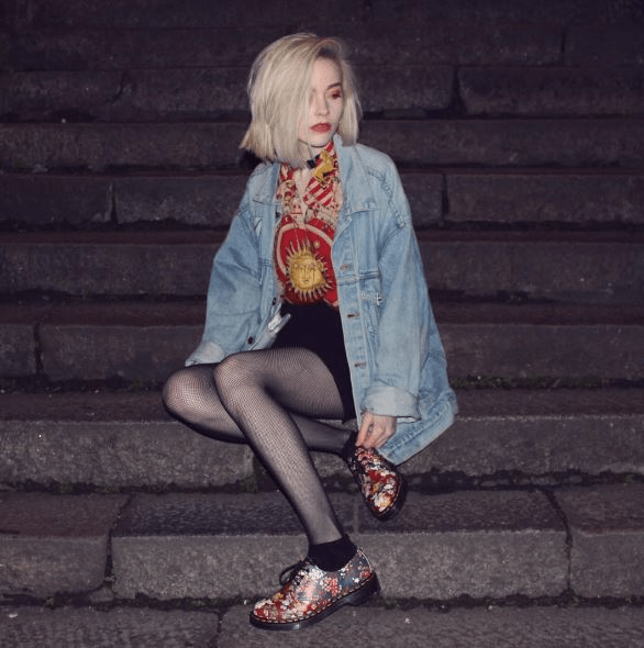 Giày Dr.Martens 1461 Women's Floral Oxford 'Muti Wanderlust' 26110102 - Ảnh 4