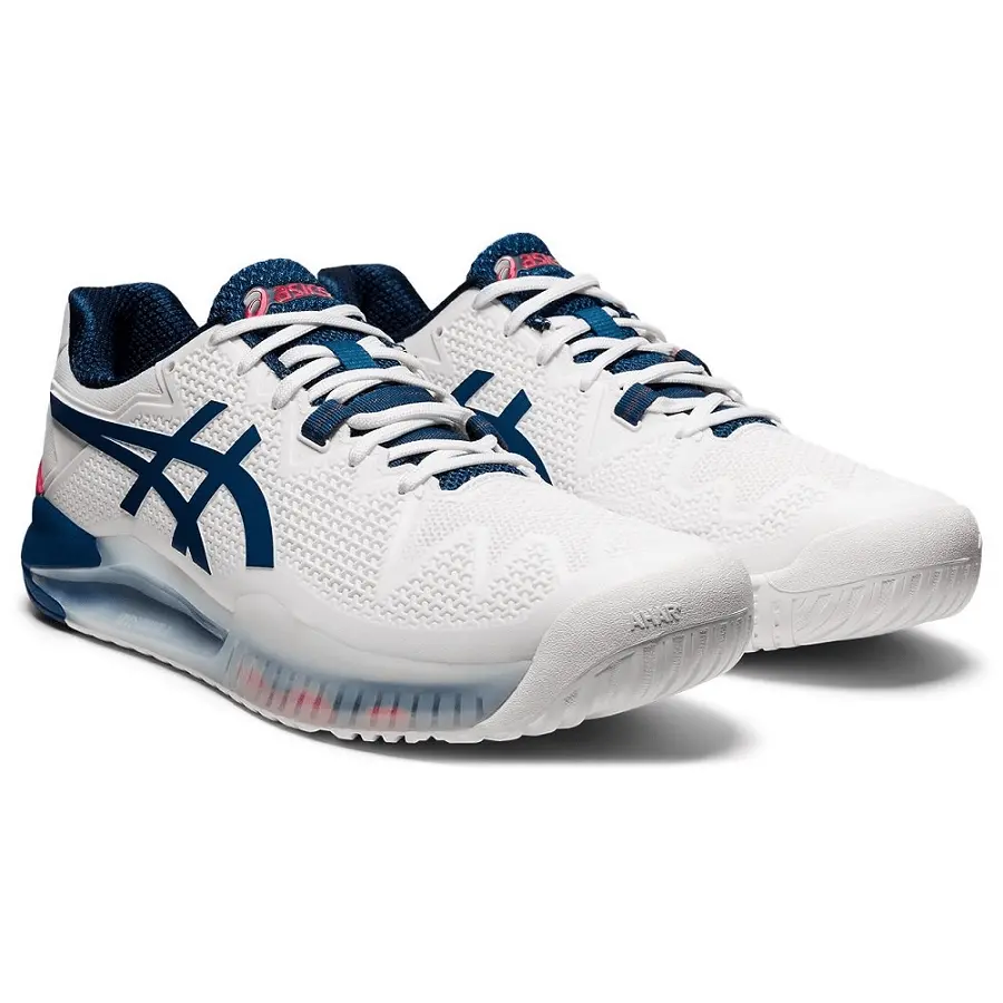 Giày Tennis Asics Gel Resolution 8 'Blue Red White' 1041A113-103 - Ảnh 3