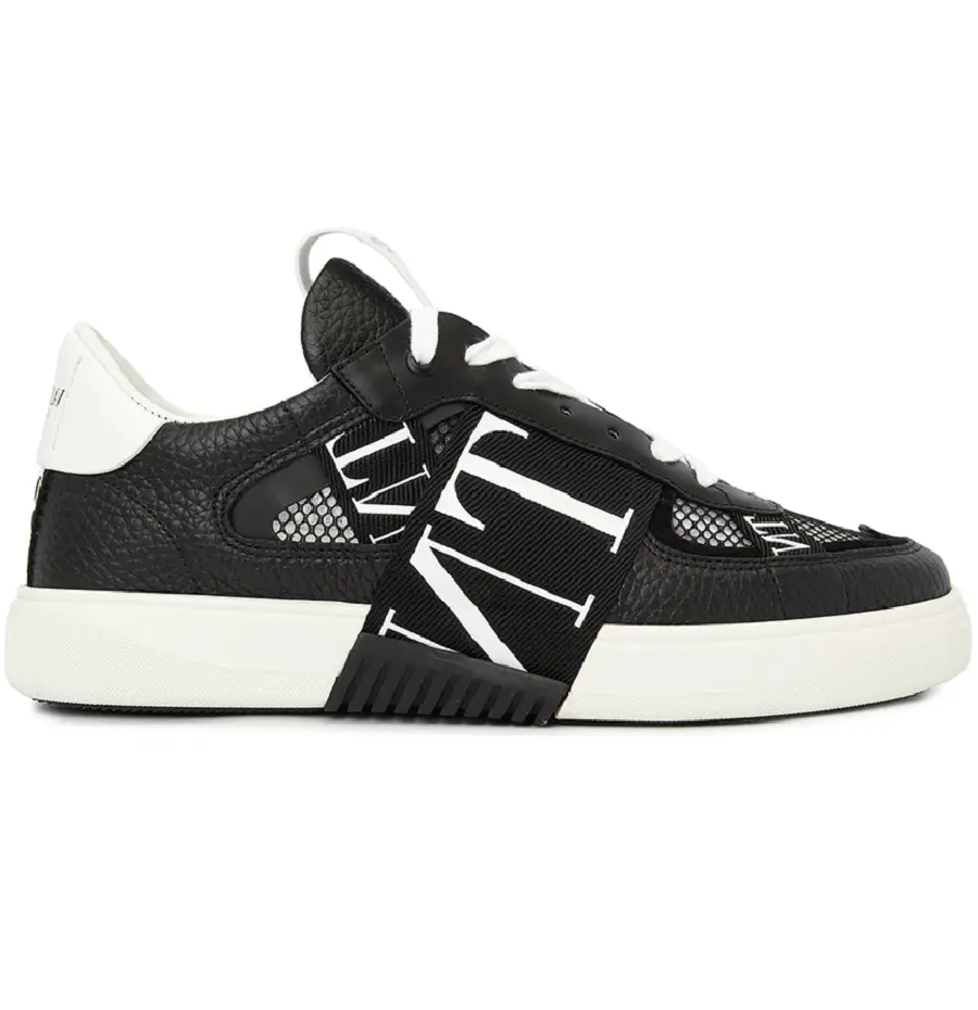 Giày Valentino Logo Band 'Black' S0C58SWF-0NI