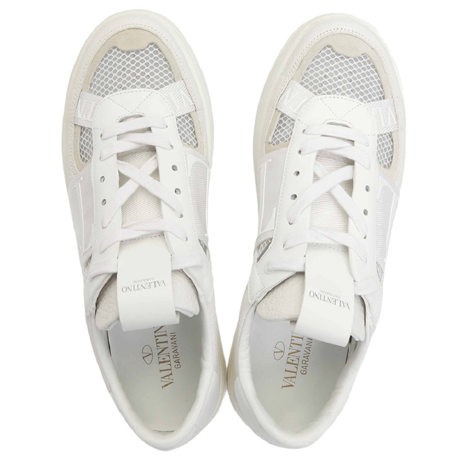 Giày Valentino Scratch Logo 'White' S0C58SWF-10K - Ảnh 4