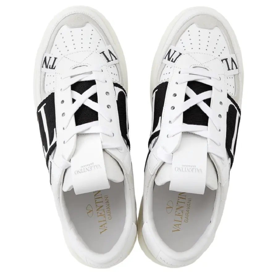 Giày Valentino Logo Band 'White' S0C58WRQ-24P - Ảnh 4