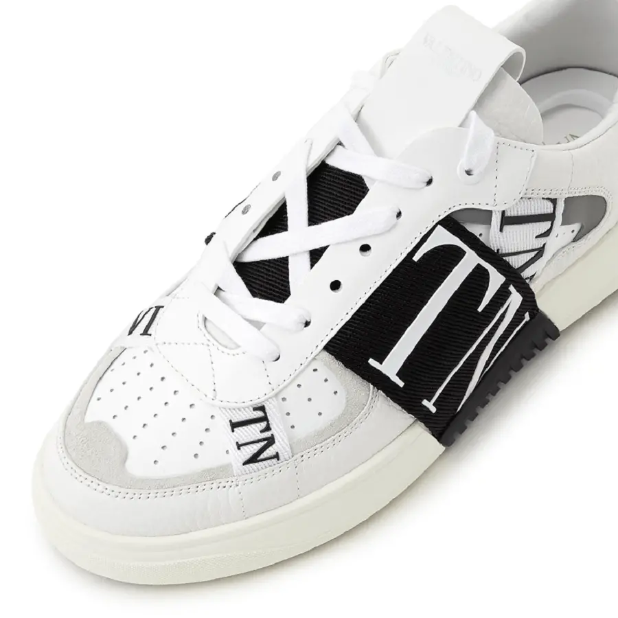 Giày Valentino Logo Band 'White' S0C58WRQ-24P - Ảnh 3
