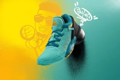 Giày Adidas D.O.N. Issue #2 GCA 'Avatar Pack Acid Mint' FZ4408 - Ảnh 3