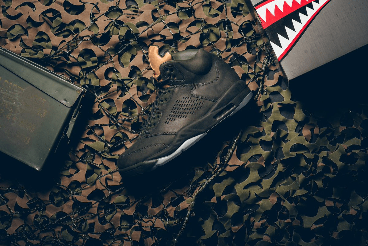 Giày Nike Air Jordan 5 Retro Premium 'Take Flight' 881432-305 - Ảnh 5