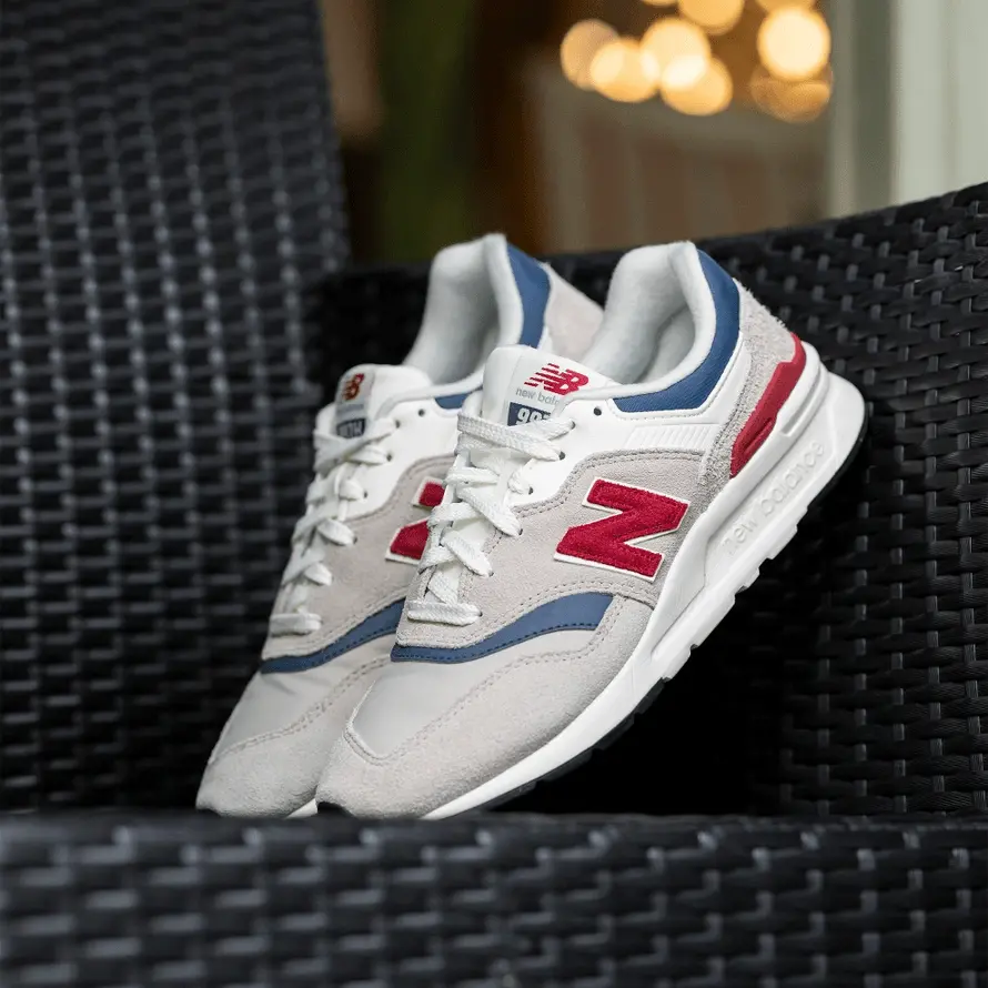 Giày New Balance 997H 'Timberwolf Crimson' CW997HVJ - Ảnh 4