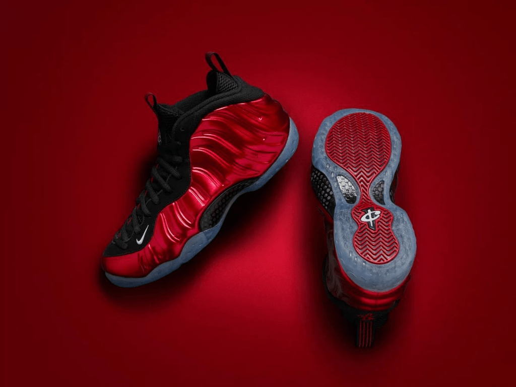 Giày Nike Air Foamposite One 'Metallic Red' DZ2545-600 - Ảnh 4