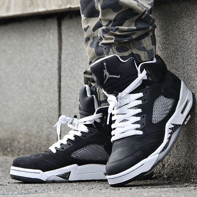 Giày Air Jordan 5 Retro 'Oreo' 136027-035 - Ảnh 2