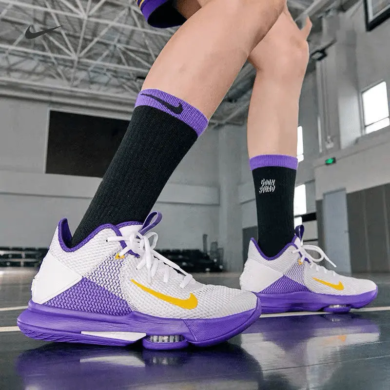 Alternative view of Giày Nike LeBron Witness 4 EP 'Lakers' CD0188-100