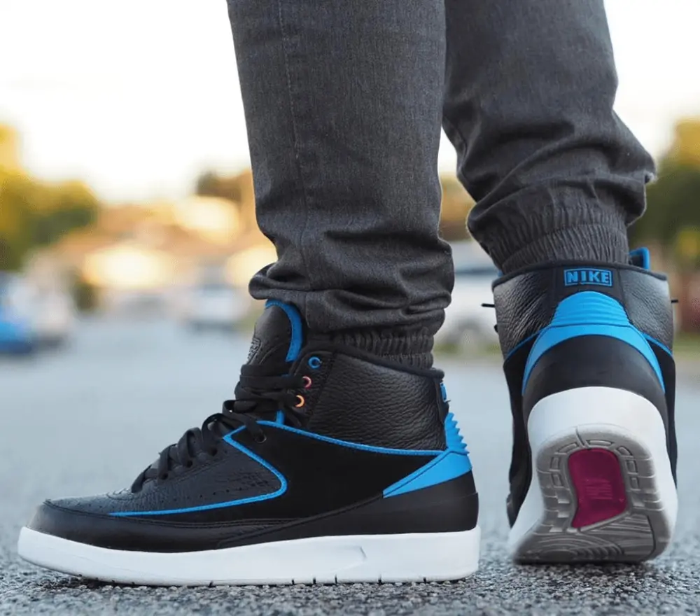 Giày Nike Air Jordan 2 Retro 'Radio Raheem' 834274-014 - Ảnh 4
