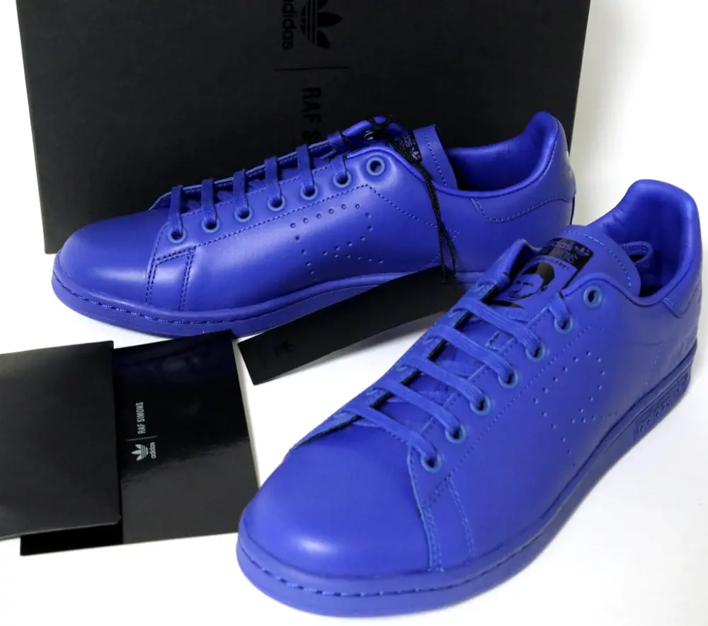 Giày Adidas Raf Simons Stan Smith 'Powder Blue' F34260 - Ảnh 4