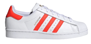 Giày Adidas Superstar 'White Red' FX5963
