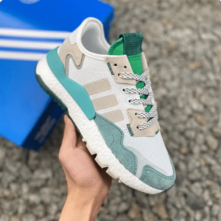 Giày Adidas Nite Jogger 'White Aluminum' FV1329 - Ảnh 4