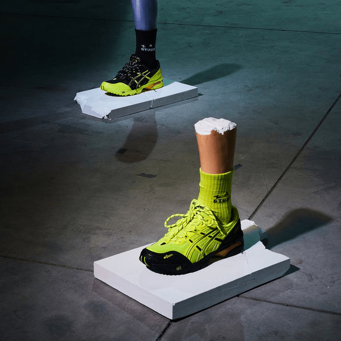 Giày Asics IAB Studio x Gel 1090 Lime Zest 1203A080 300 - Ảnh 4