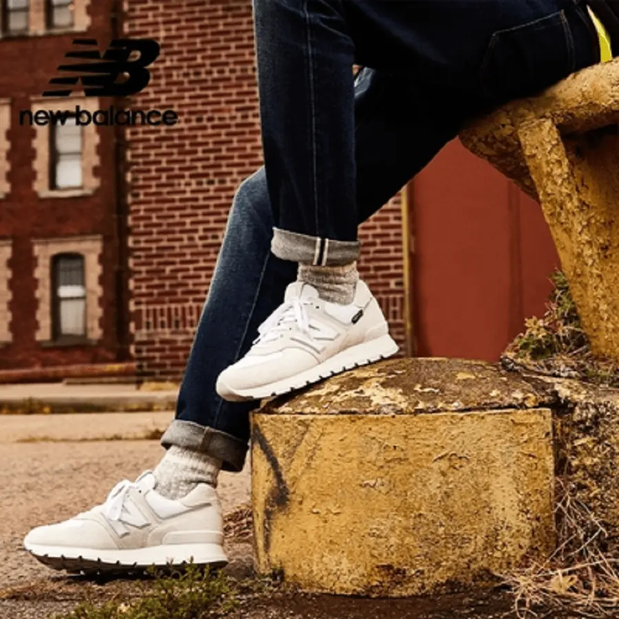 Alternative view of Giày New Balance 574 Rugged 'Light Grey White' ML574DI2