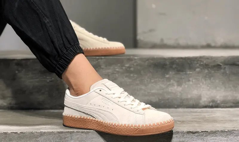 Giày Puma Suede Classic Blanket Stitch 'Whisper White' 368903-03 - Ảnh 3