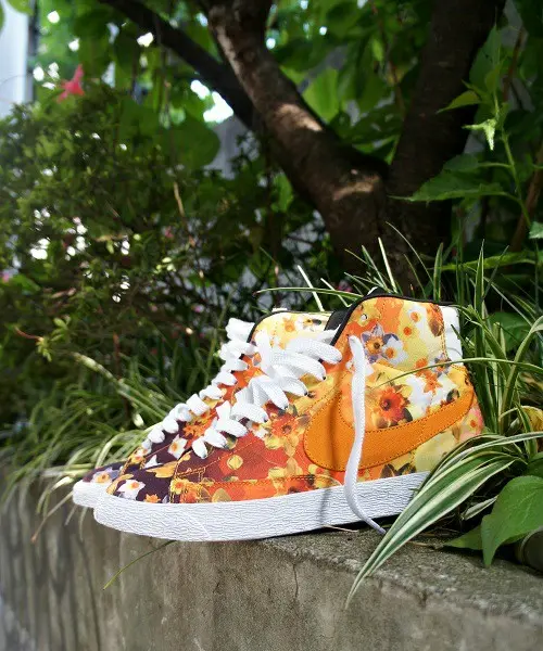 Alternative view of Giày Nike SB Blazer 'Floral Pack Nyc' 638322-901