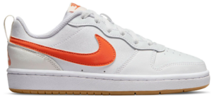 Giày Nike Court Borough Low 2 GS 'White Orange' BQ5448-114