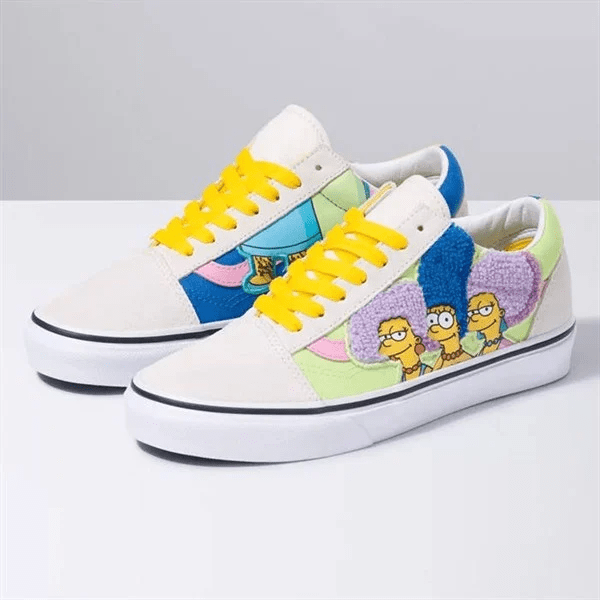 Giày Vans The Simpsons x Old Skool 'The Bouviers' VN0A4BV521M - Ảnh 2