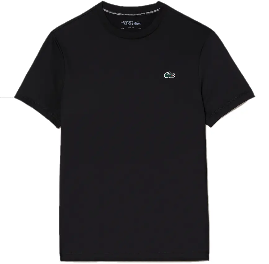 Áo Lacoste Sport Slim Fit Stretch Jersey T-Shirt 'Black' TH5207-53G-031