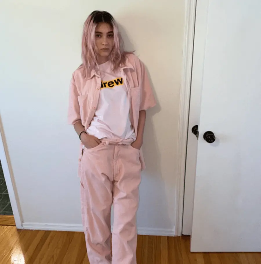 Alternative view of Áo Drew House Secert SS Pink Tee