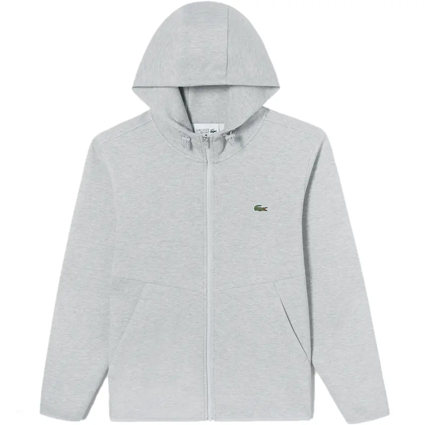 Áo Lacoste Technical Setup Hood Zip-up 'Gray' SH777E-53GH-CCA