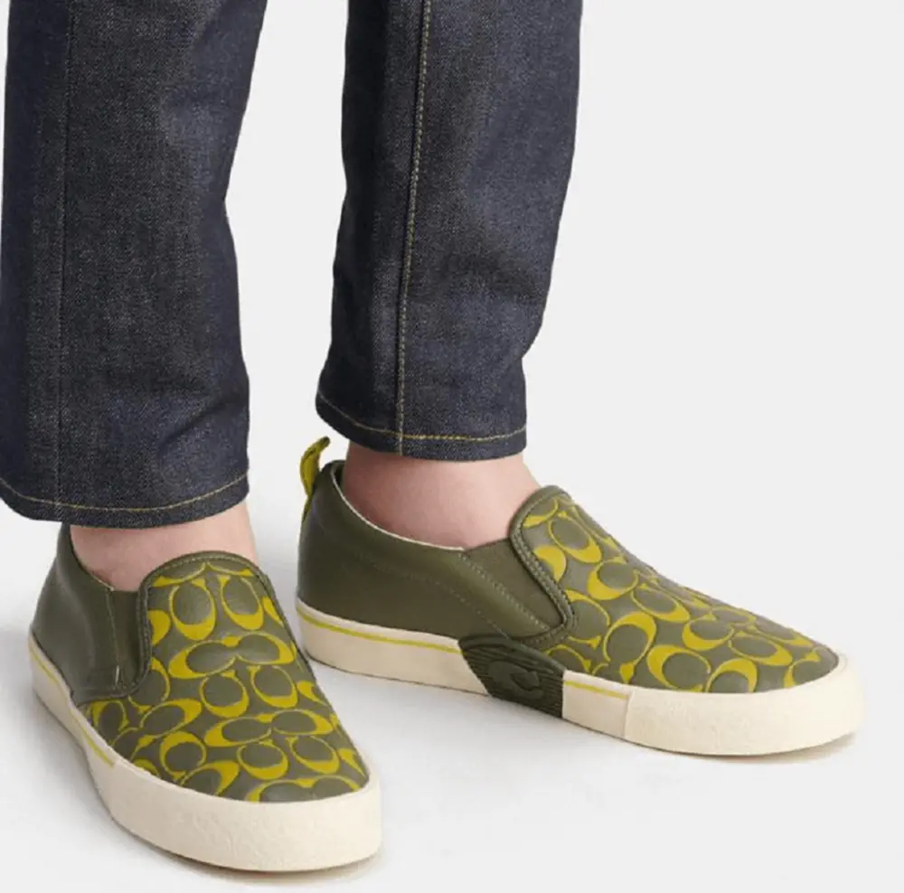 Alternative view of Giày Coach Slip On Skate 'Army Green' CA283