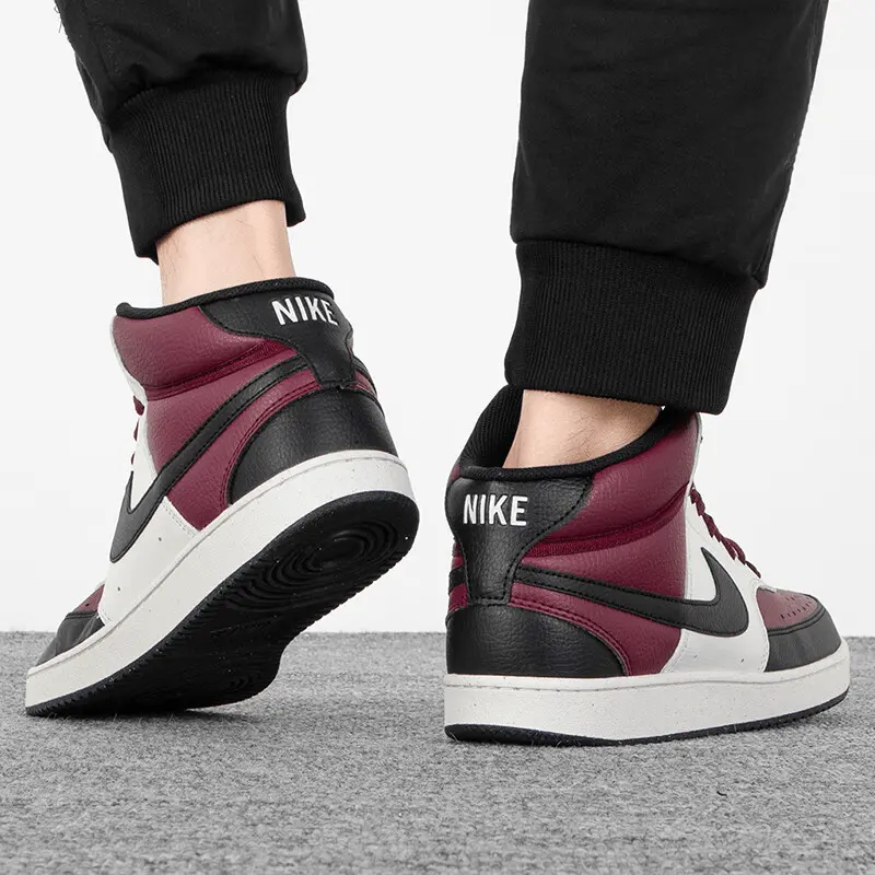 Giày Nike Court Vision Mid Next Nature 'Dark Beetroot' DN3577-600 - Ảnh 3