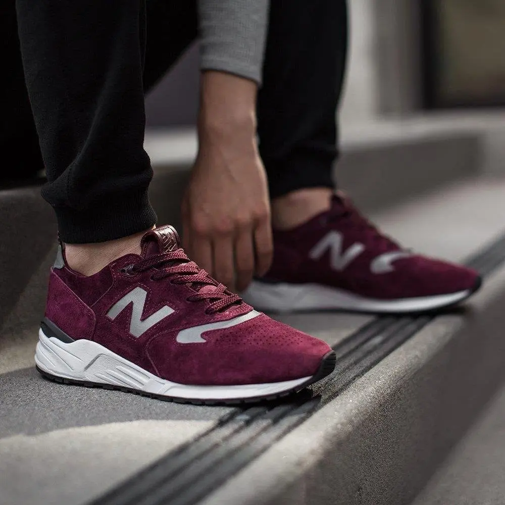Giày New Balance 999 Made in USA 'Wine' M999RTGD - Ảnh 6