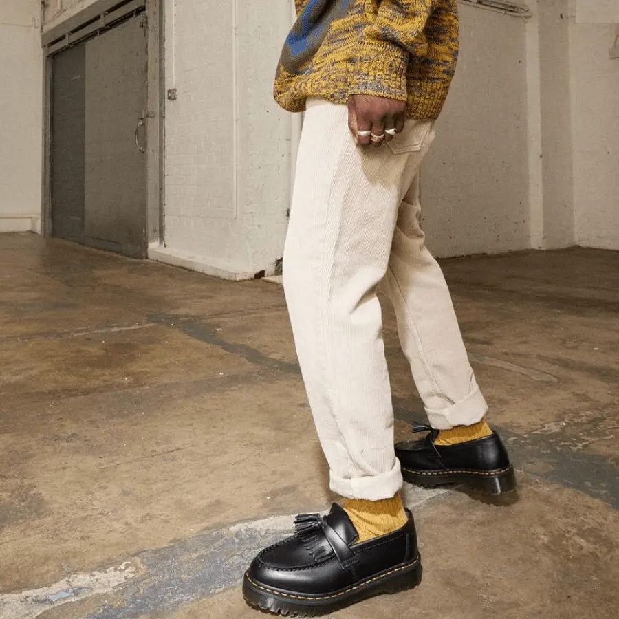 Giày Dr.Martens Adrian Bex Smooth Leather 'Black' 26957001 - Ảnh 3