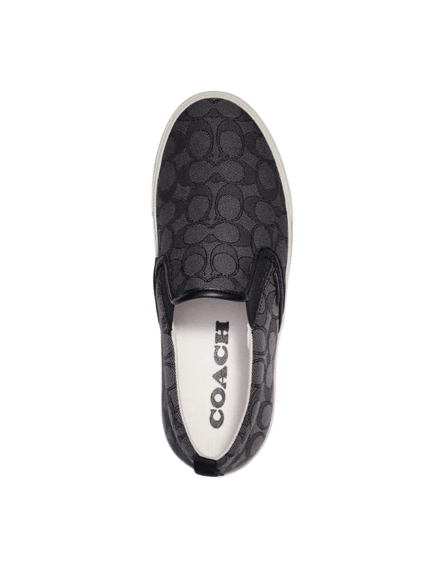 Giày Coach Skate Slip On 'Charcoal And Black' CA909 - Ảnh 3