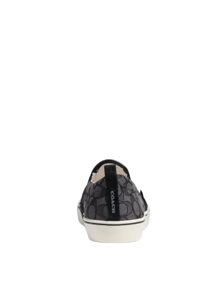 Giày Coach Skate Slip On 'Charcoal And Black' CA909 - Ảnh 5