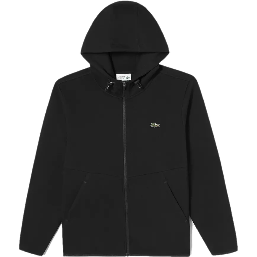 Áo Lacoste Technical Setup Hood Zip-up 'Black' SH777E-53GH-031