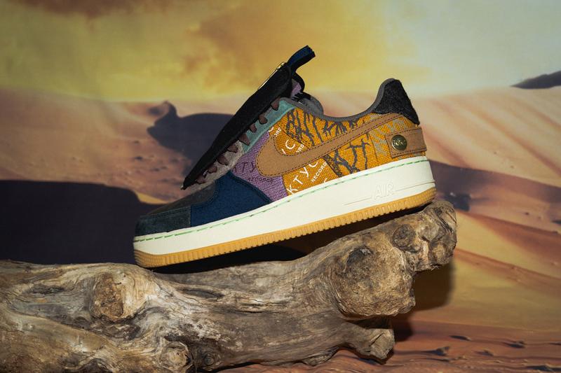Giày Travis Scott Nike Air Force 1 Cactus Jack CN2405-900 - Ảnh 3
