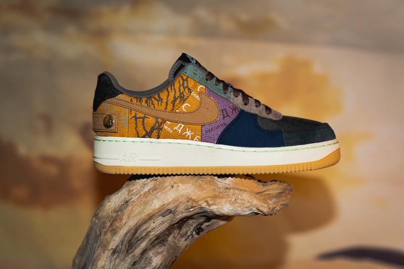 Giày Travis Scott Nike Air Force 1 Cactus Jack CN2405-900 - Ảnh 2