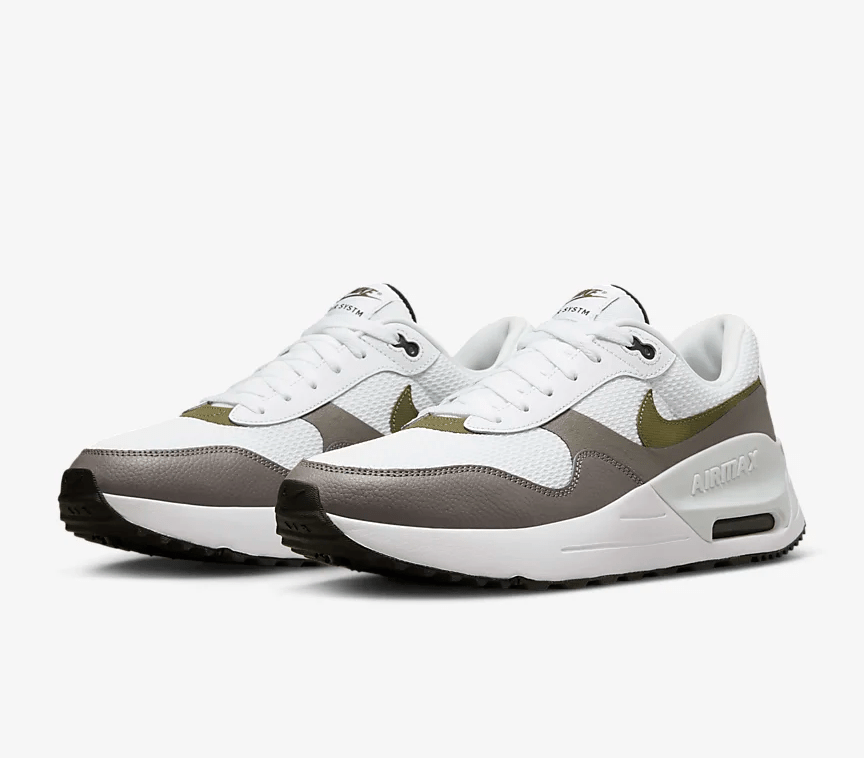 Giày Nike Air Max SYSTM 'White Medium Olive' DV7587-100 - Ảnh 4