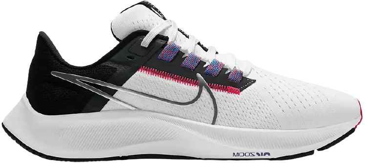 Giày Nike Air Zoom Pegasus 38 White Black Crimson CW7358-101