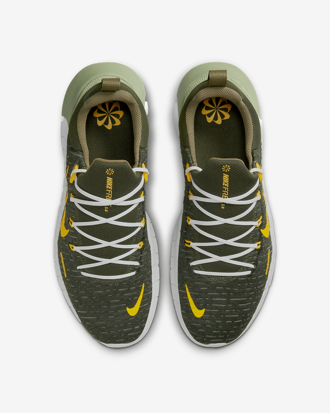 Giày Nike Free Run 5.0 'Sequoia Oil Green' FD0786-300 - Ảnh 4