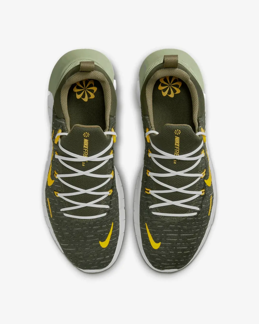 Giày Nike Free Run 5.0 'Sequoia Oil Green' FD0786-300 - Ảnh 4