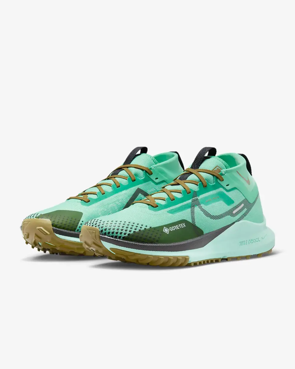 Alternative view of Giày Nike React Pegasus Trail 4 GORE-TEX 'Spring Green Olive' DJ7926-301