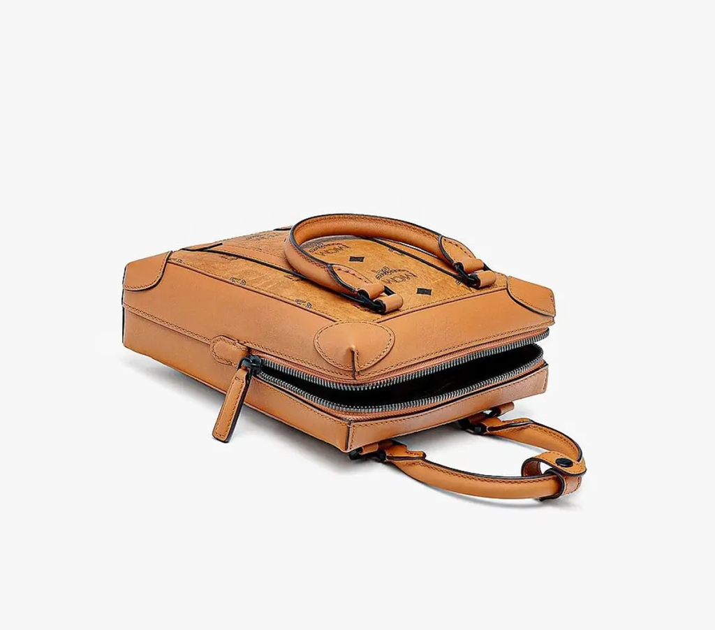 Túi MCM NS Soft Berlin Crossbody Cognac MMRBSBF04CO001 - Ảnh 4